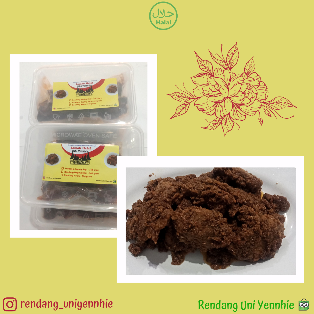 Rendang Daging Sapi Murni